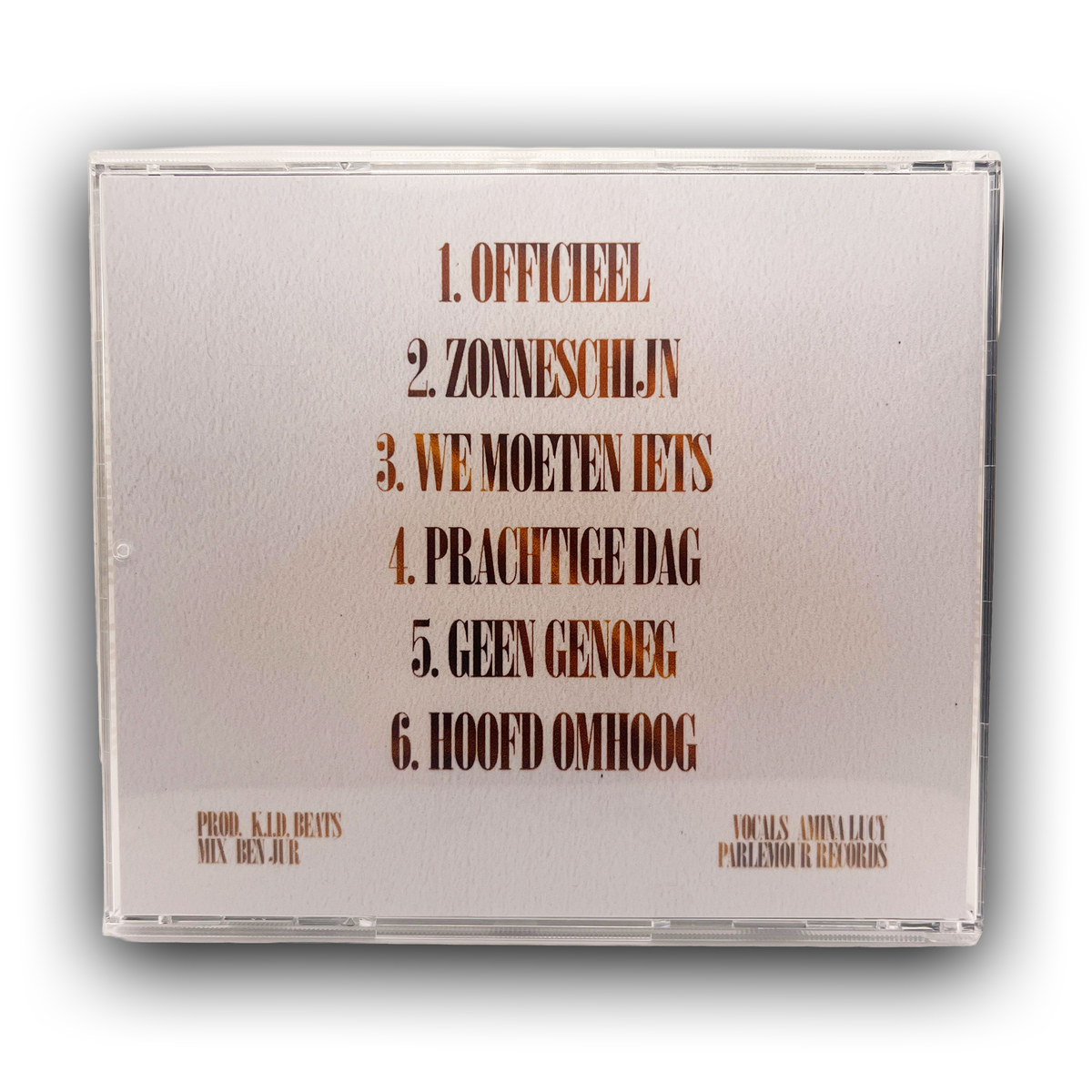 Meneer C - We Moeten Iets - CD